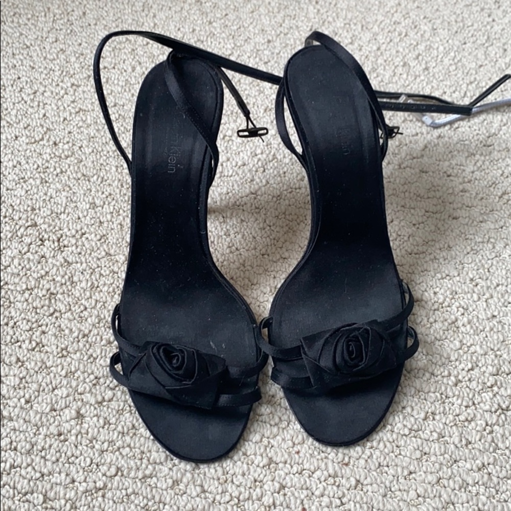 Calvin Klein Satin Heels